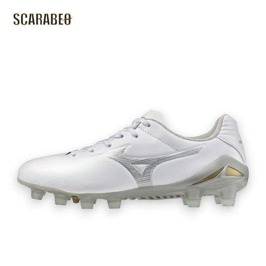 【予約販売】ミズノ MIZUNO モナルシーダNEO III PRO Jr サッカースパイク ジュニア 2E 軽量 モレリアネオ魂 ノンステッチ人工皮革 天然芝・土・人工芝対応 固定式 ゼログライドライトインソール p1gb262004