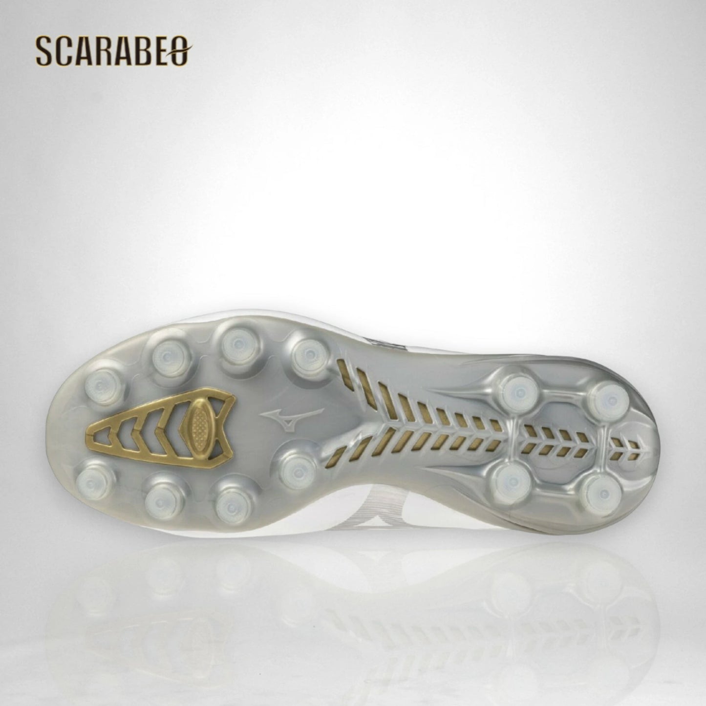 【予約販売】ミズノ MIZUNO モナルシーダNEO III PRO Jr サッカースパイク ジュニア 2E 軽量 モレリアネオ魂 ノンステッチ人工皮革 天然芝・土・人工芝対応 固定式 ゼログライドライトインソール p1gb262004