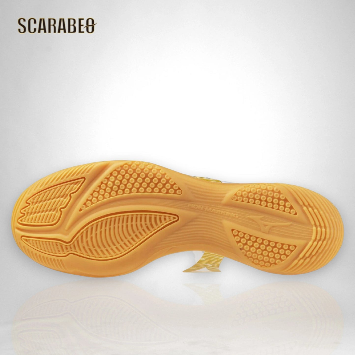 【予約販売】ミズノ MIZUNO モナルシーダ NEO III SELECT IN ホワイト×ゴールド フットサルシューズ インドア 屋内 ワイドフィット ゼログライドライト 3E エントリーモデル p1gf262550