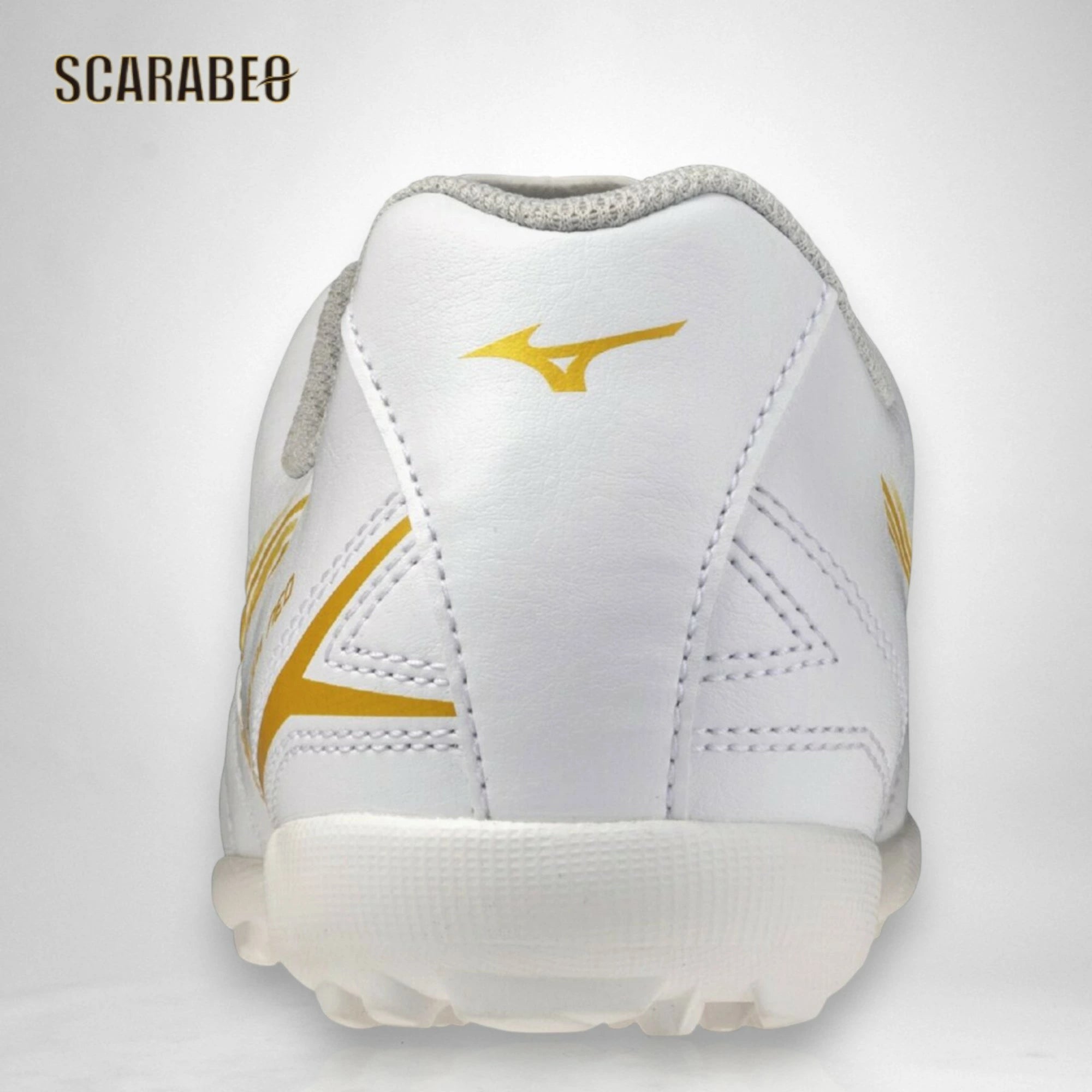 Mizuno サッカーシューズ ホワイト/ゴールド モナルシーダ Mizuno