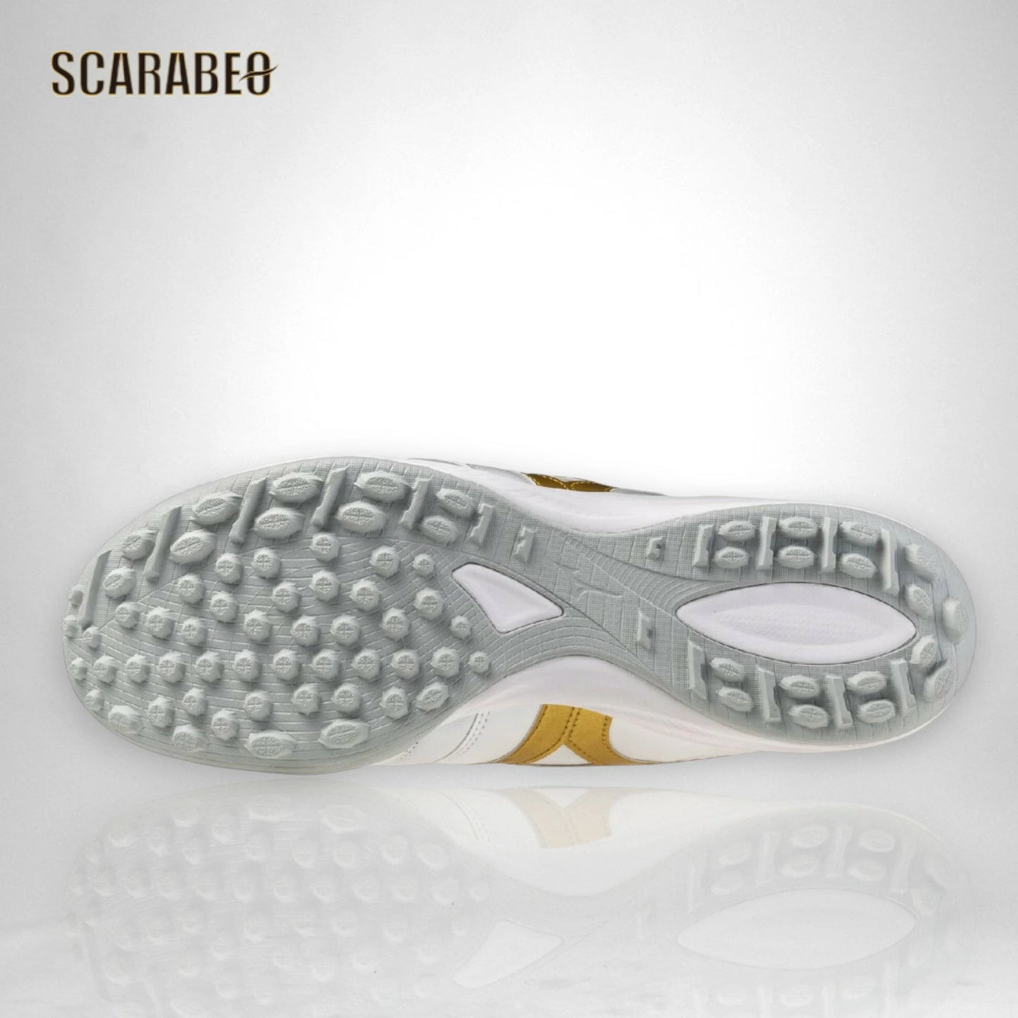 【予約販売】ミズノ モレリア SALA ELITE TF ホワイト×ゴールド フットサルシューズ ターフコート用 天然皮革 カンガルーレザー ユニセックス　q1gb261250