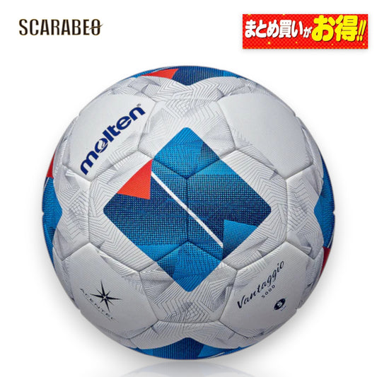 モルテン サッカーボール 5号球 ヴァンタッジオ5000 アセンテック F5N5000 芝グラウンド推奨 人工皮革 中学生以上 f5n5000