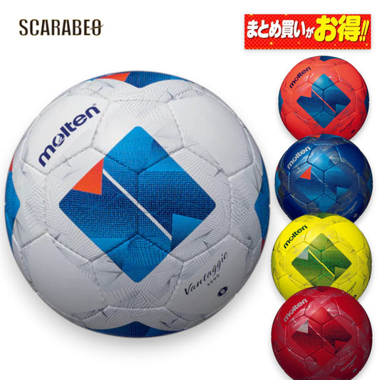 モルテン サッカーボール 5号球 ヴァンタッジオ3000 F5N3000 検定球 ヘディングガイドライン推奨 手縫い 中学生以上 人工皮革 f5n3000