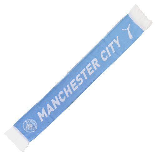 プーマ PUMA マンチェスター・シティ ESS スカーフ サッカー プレミアリーグ 応援グッズ マフラー グッズ Manchester City 054613