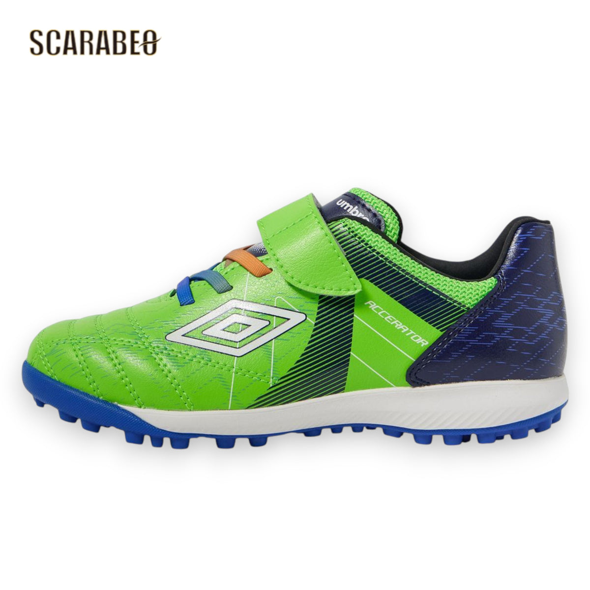アンブロ アクセレイター SB JR WIDE ジュニア トレーニングシューズ uf5fcst2j  土・ターフ用 幅広 ベルト UMBRO ACCERATOR 2025年秋冬 25FW uf5fcst2j