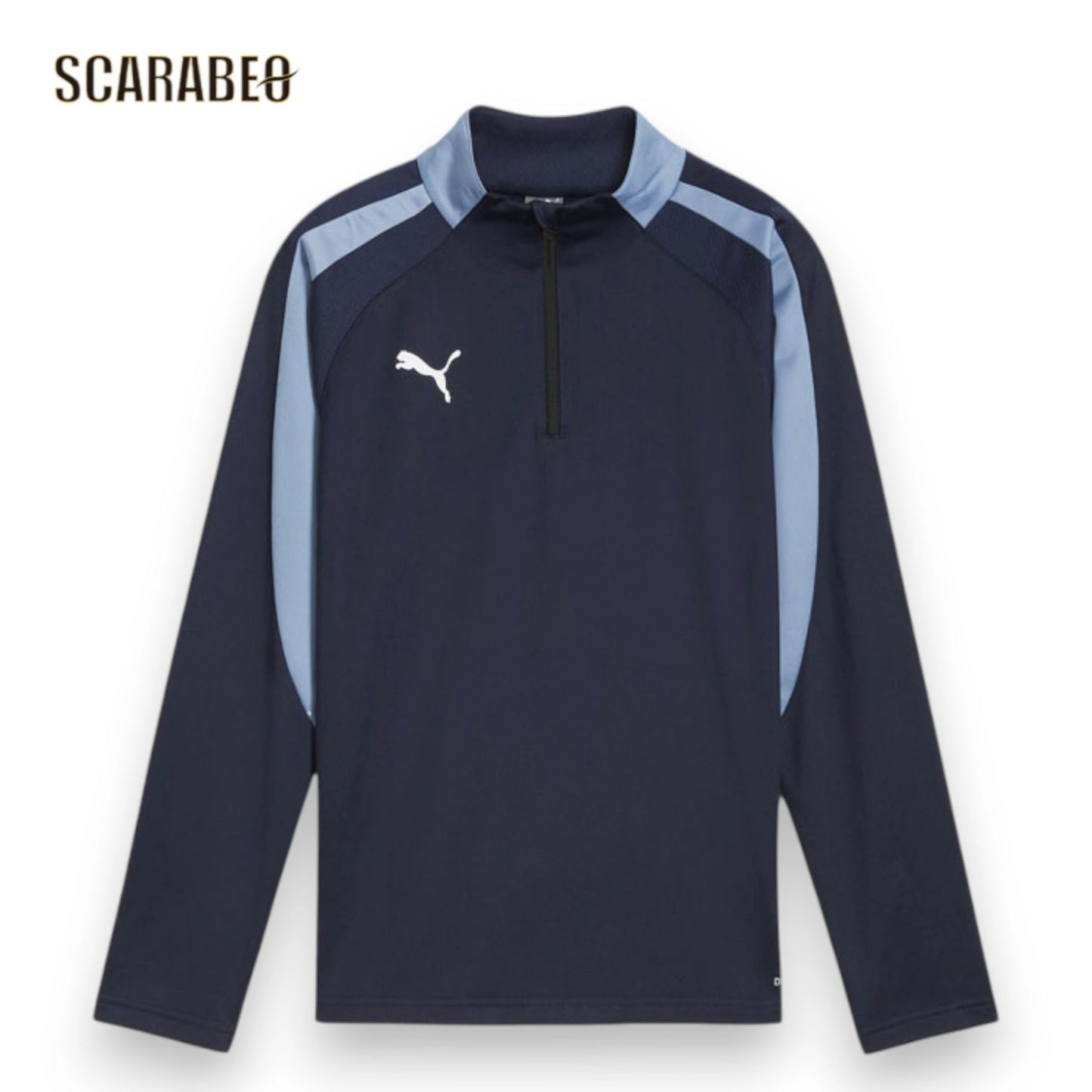 PUMA プーマ ジュニア INDIVIDUALLIGA 1/4 ジップトップ 659831 サッカー フットサル トレーニングウェア キッズ 659831