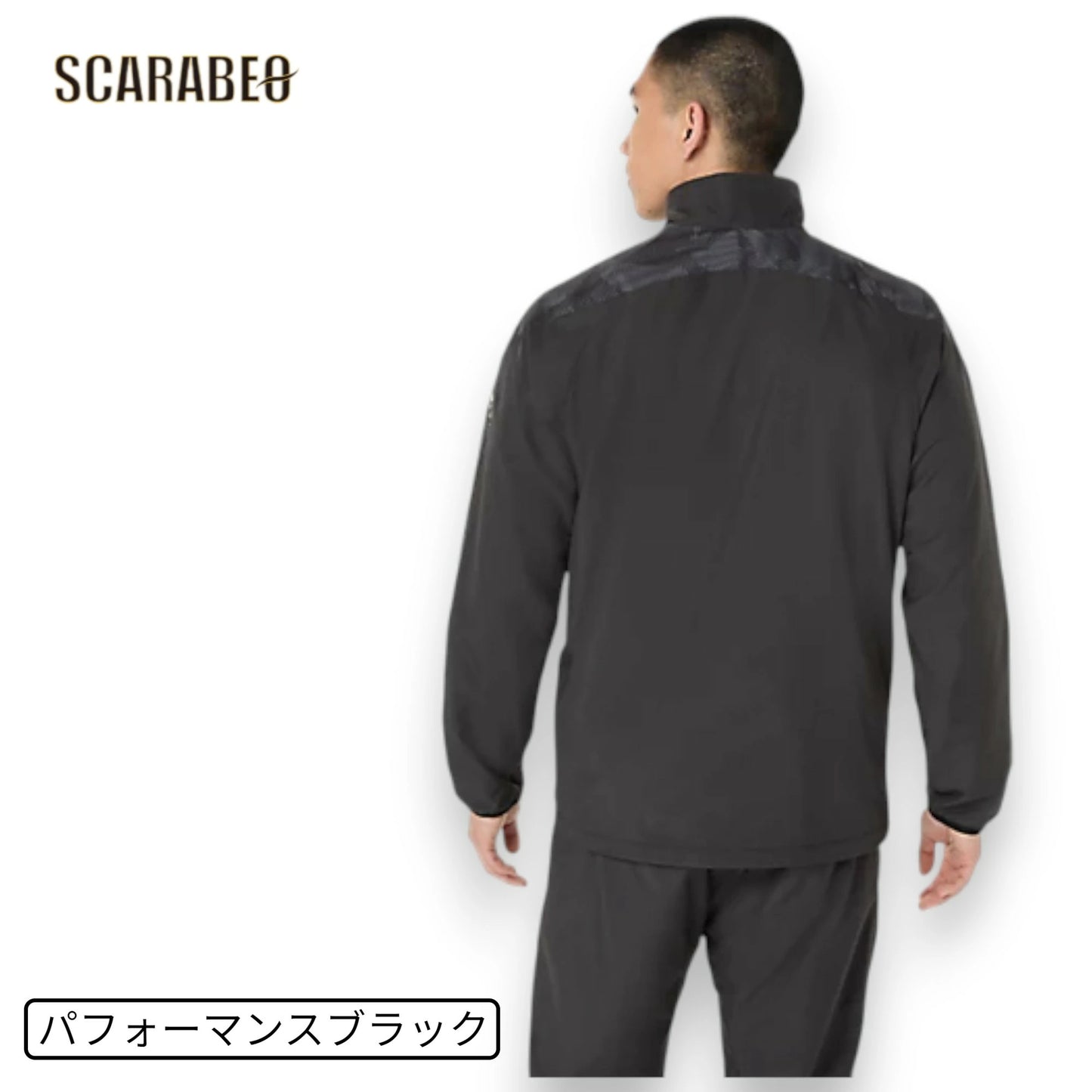 アシックス 裏トリコット グラフィック ウインドブレーカージャケット メンズ 防風 はっ水 保温 BACKWARM ASICS トレーニング ウェア 2031f175