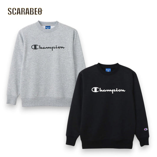 チャンピオン Champion ジュニア ミニ クルーネック スウェットシャツ E-MOTION 24FW CK-AB016 バスケットボール 吸汗速乾 ck-ab016