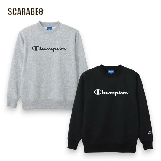 チャンピオン Champion ジュニア ミニ クルーネック スウェットシャツ E-MOTION 24FW CK-AB016 バスケットボール 吸汗速乾 ck-ab016