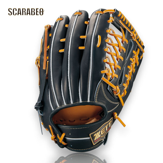 野球 硬式 グローブ ゼット プロステイタス SE 外野手用 BPROG770SQ ZETT 限定 硬式グラブ 中川モデル サイズ8 日本製 ナイトブラック bprog770sq