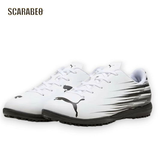 プーマ PUMA ジュニア サッカー トレーニングシューズ アタッカント 2 TT Jr 108497-02 フットサル 人工芝 土 ホワイト 白 少年用 キッズ 108497-02