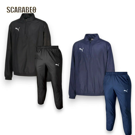 プーマ PUMA ピステ上下セット チームファイナル ウラトリコット ピステトップ 659742 サッカー フットサル トレーニングウェア メンズ ユニセックス 防風 659742