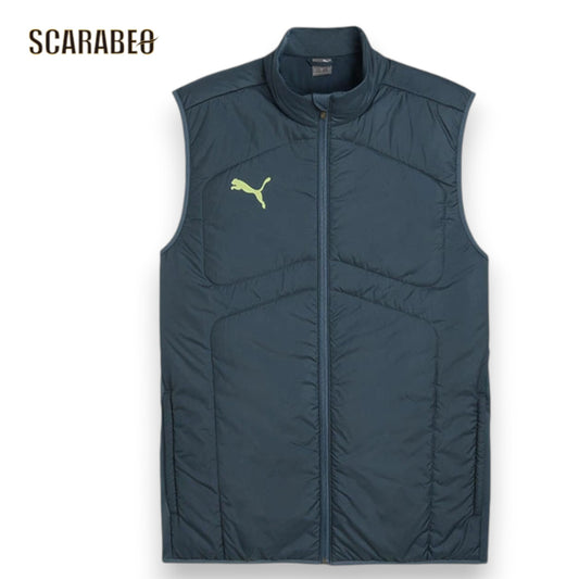 プーマ PUMA メンズ ジレ Individual Winterized 659824-02 サッカー トレーニング 防寒 ベスト warmCELL フルジップ INDIVIDUAL 659824