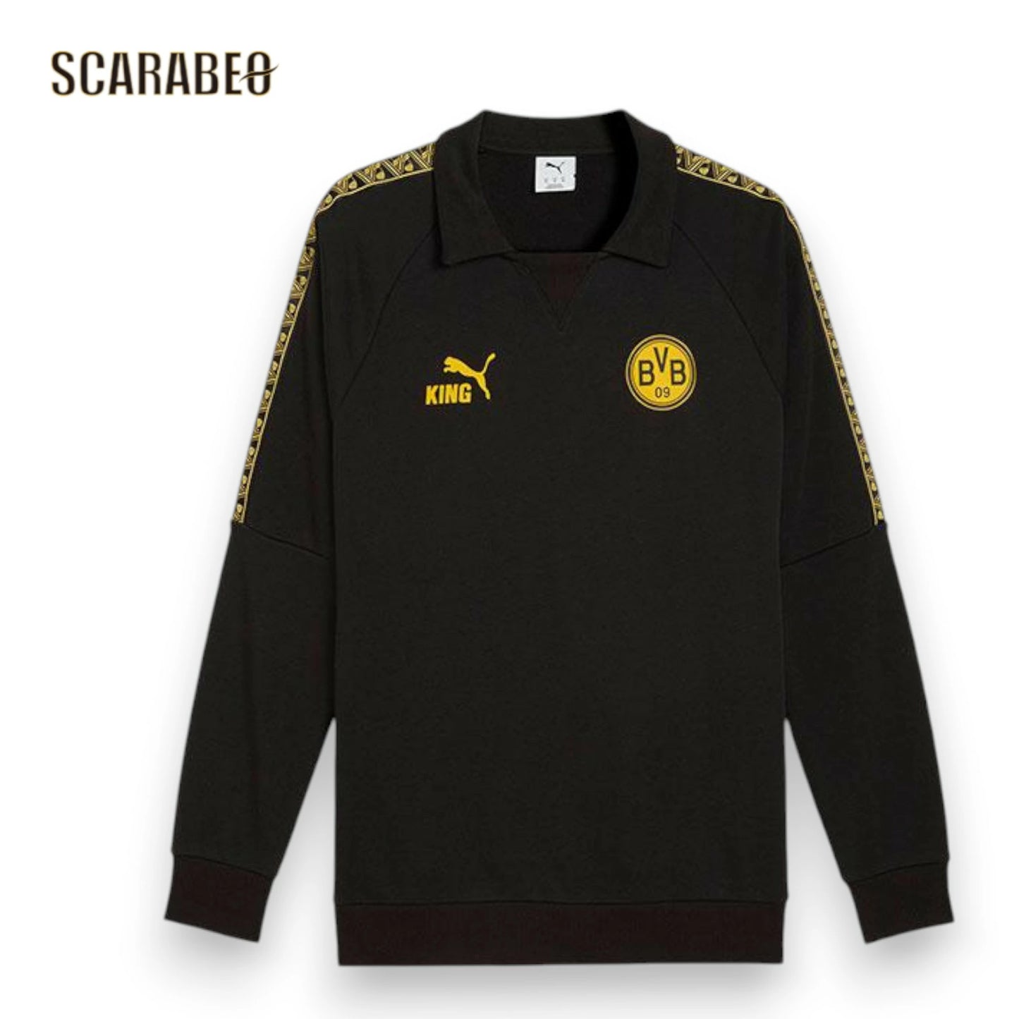 プーマ PUMA メンズ ドルトムント キング ドリル トップ トラックジャケット サッカー ウェア BVB ボルシア ドルトムント KING コレクション