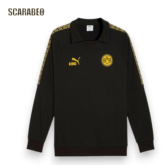 プーマ PUMA メンズ ドルトムント キング ドリル トップ トラックジャケット サッカー ウェア BVB ボルシア ドルトムント KING コレクション