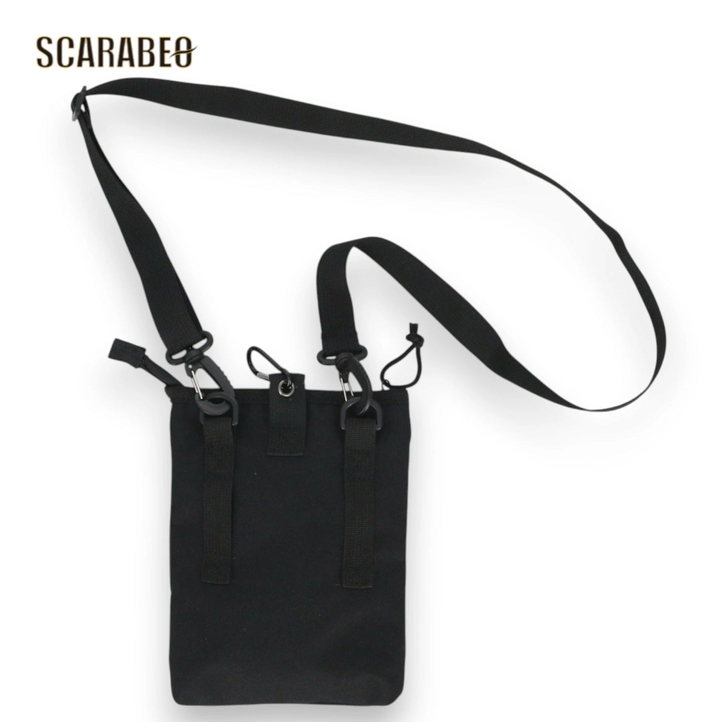 マルチポーチ ショルダー 2WAY 再生ポリエステル ブラック C2511055 c2511055