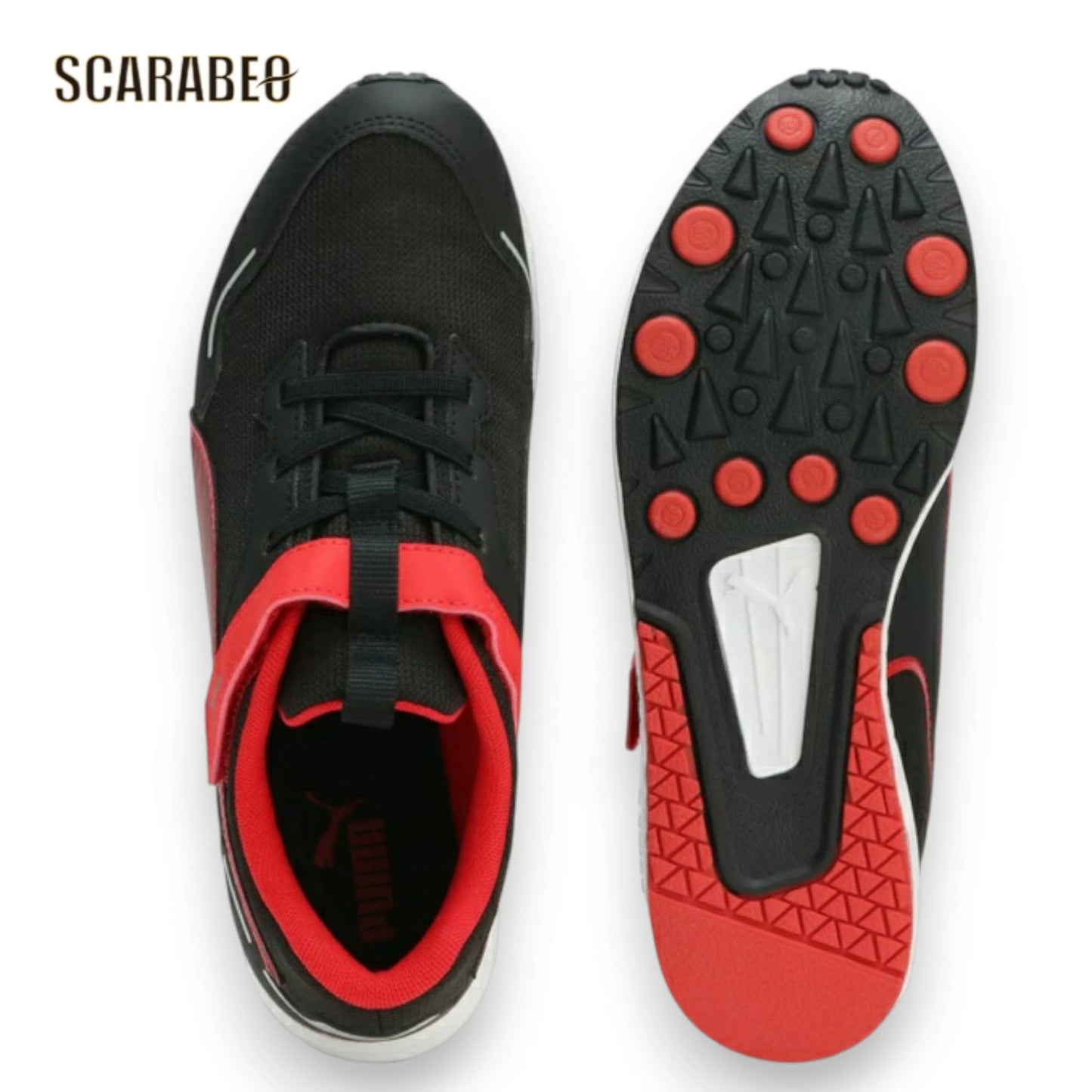 PUMA プーマ SPEED MONSTER V4 キッズ スニーカー 軽量 スピードモデル 運動会 ジュニア 378908 378908