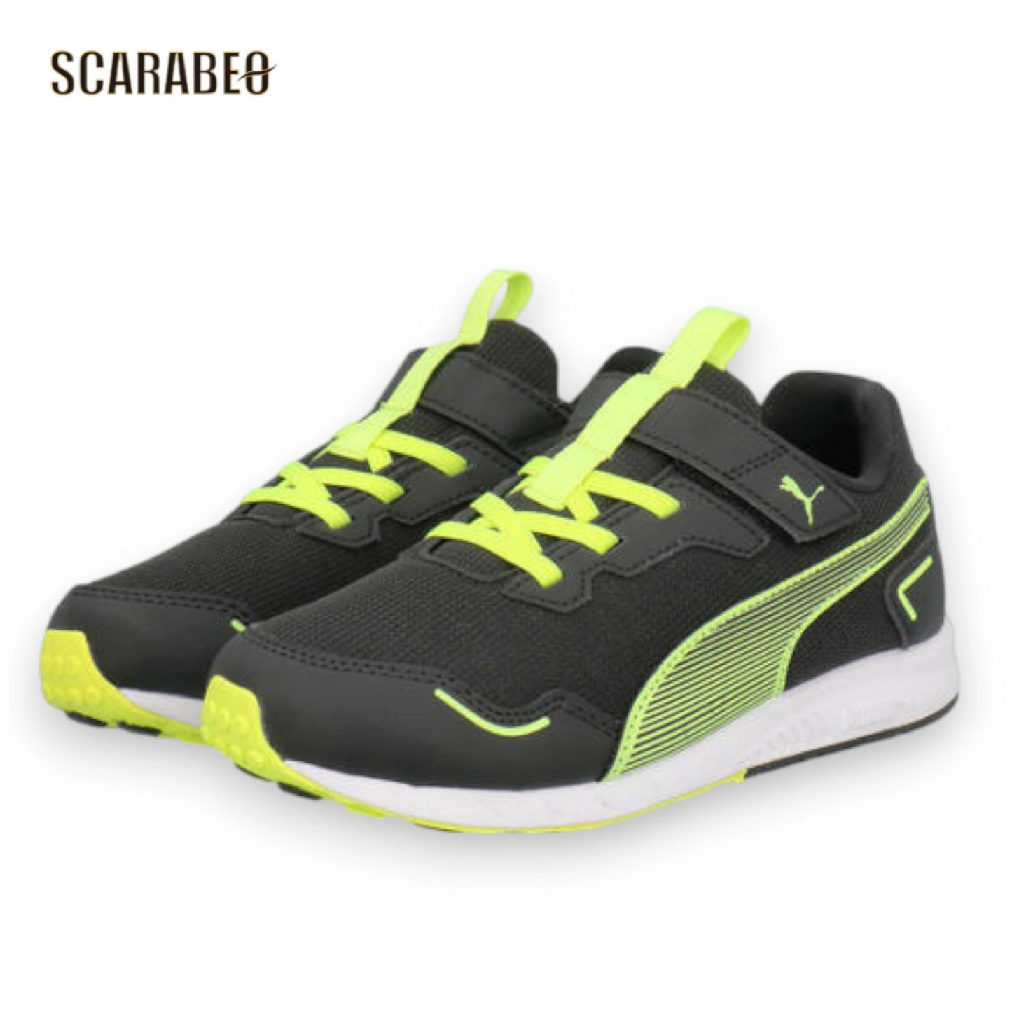 PUMA プーマ SPEED MONSTER V4 キッズ スニーカー 軽量 スピードモデル 運動会 ジュニア 378908 378908