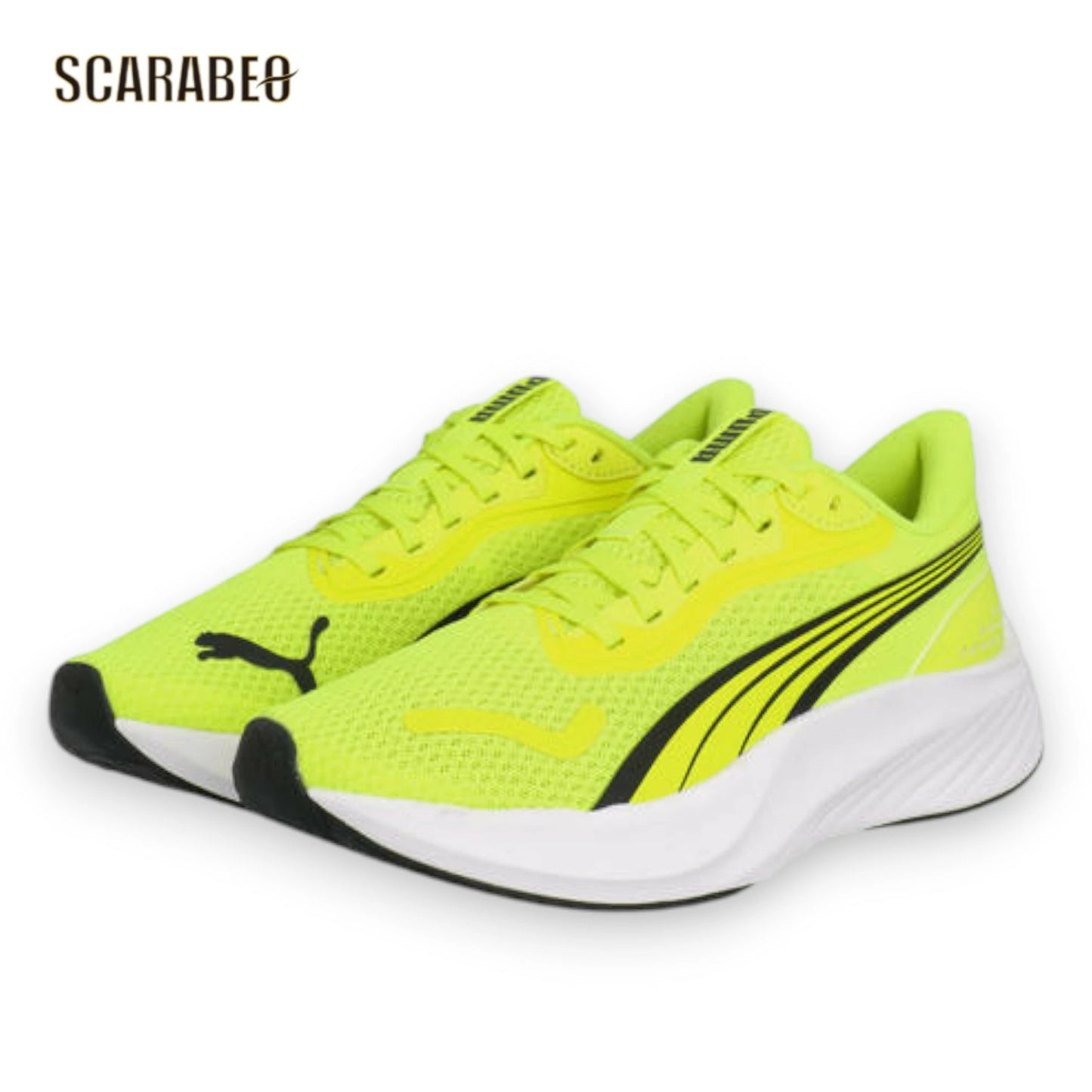 プーマ POUNCE LITE JR 401512 02 キッズ ジュニア スニーカー PUMA 子供靴 通学 運動 軽量 クッション 401512-02