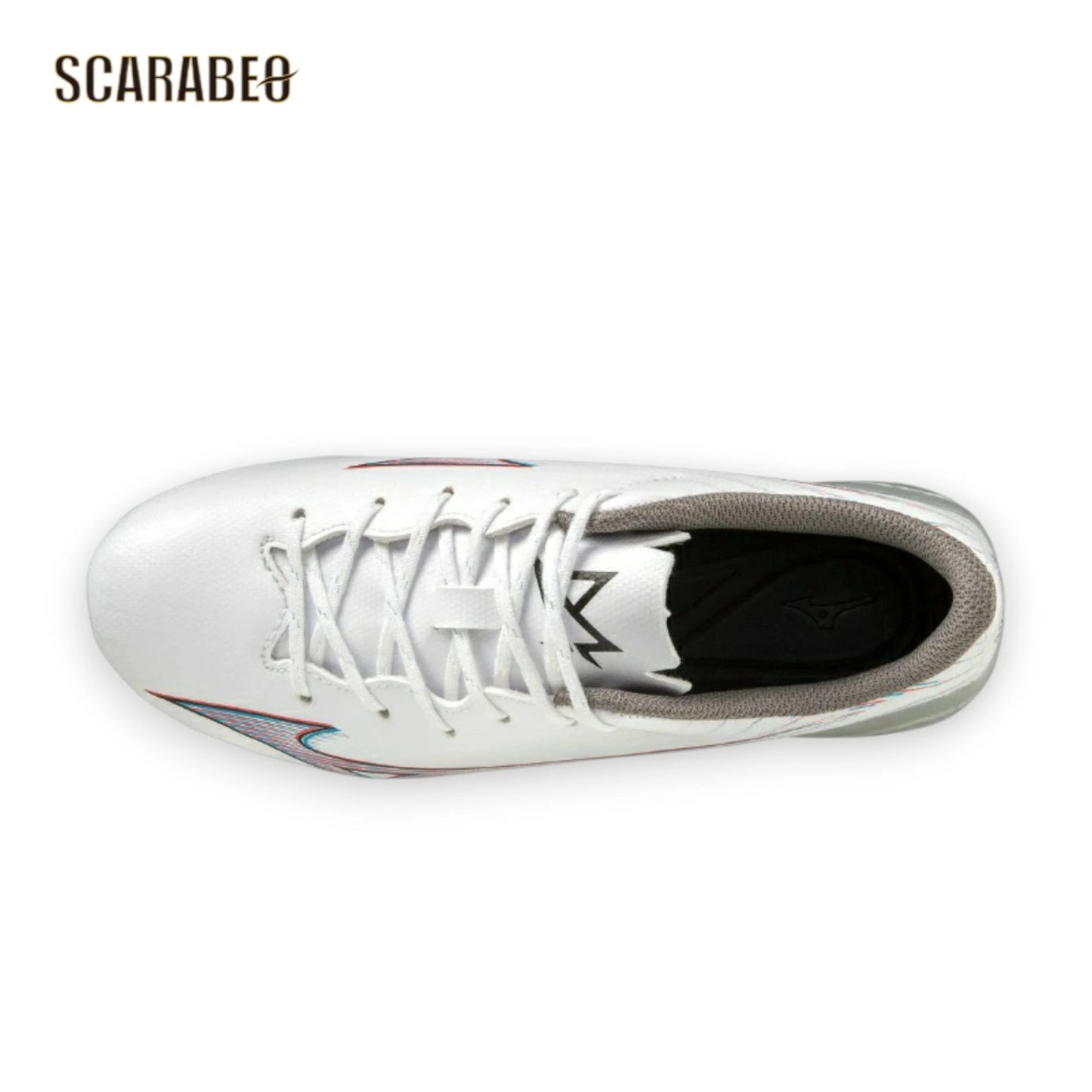 ミズノ サッカースパイク ジュニア ミズノアルファ セレクト JR P1GB236509 ホワイト 土 人工芝 天然芝対応 軽量 MIZUNO p1gb236509