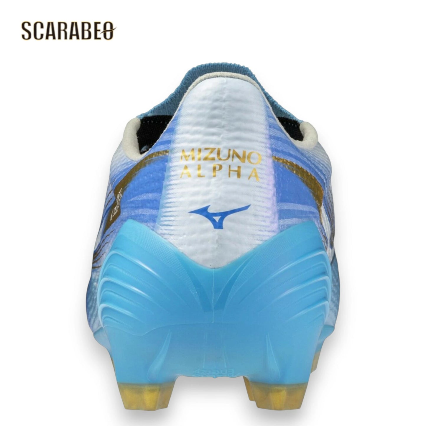 ミズノ アルファ 3 JAPAN サッカースパイク メンズ 天然皮革 日本製 ブルー ユニティースカイパック MIZUNO α3 ジャパン スピードモデル p1ga266025