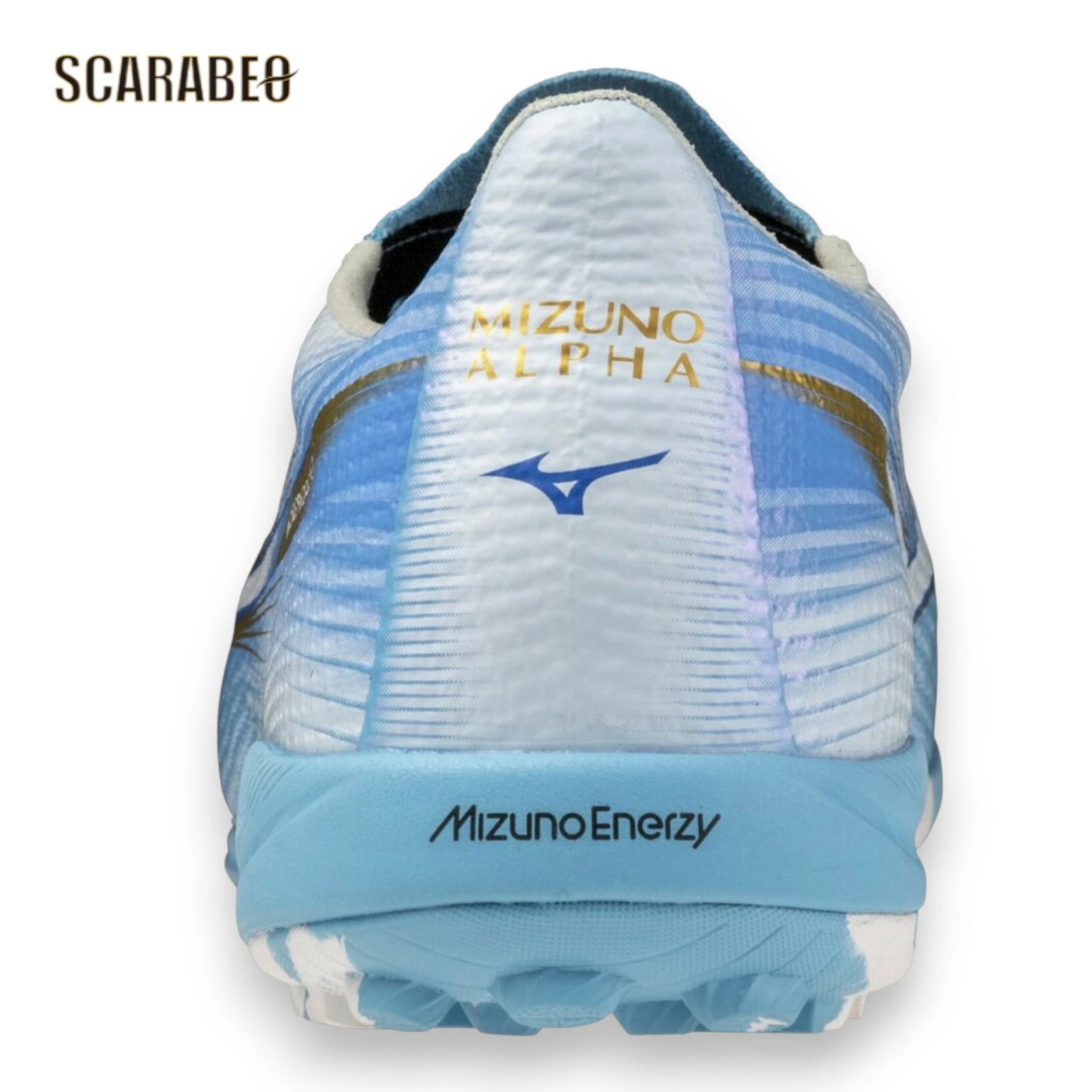 ミズノ α 3 ELITE AS フットサルシューズ メンズ 人工芝対応 ブルー ユニティースカイパック MIZUNO ALPHA p1gd266225