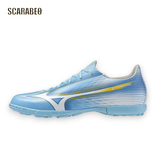 ミズノ α 3 SELECT AS フットサルシューズ メンズ 人工芝対応 ブルー ユニティースカイパック MIZUNO ALPHA p1gd266525