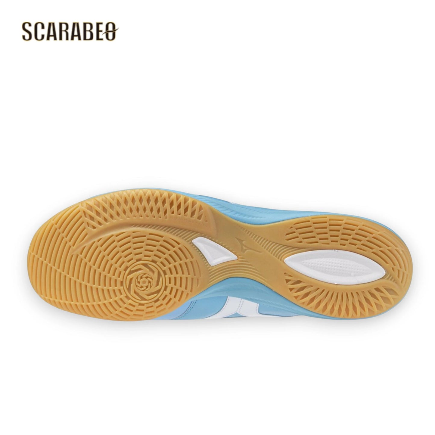 ミズノ モレリア サラ JAPAN IN フットサルシューズ メンズ 天然皮革 ブルー ユニティースカイパック MORELIA SALA Q1GA26 q1ga260225