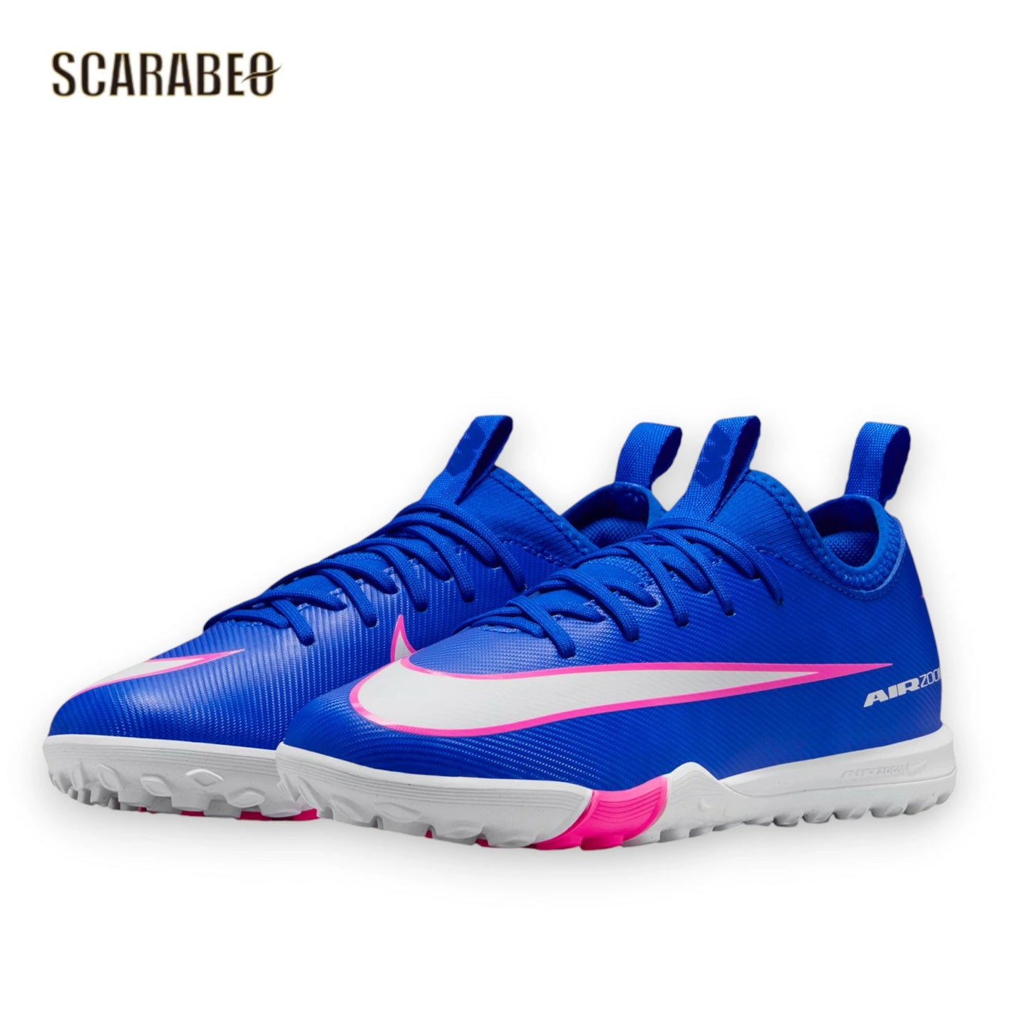 ナイキ NIKE JR ズーム ヴェイパー 16 アカデミー TF FQ8284 レーサーブルー/ホワイト ジュニア トレーニングシューズ サッカー フットサル 人工芝 土 THE ATTACK PACK fq8284-446