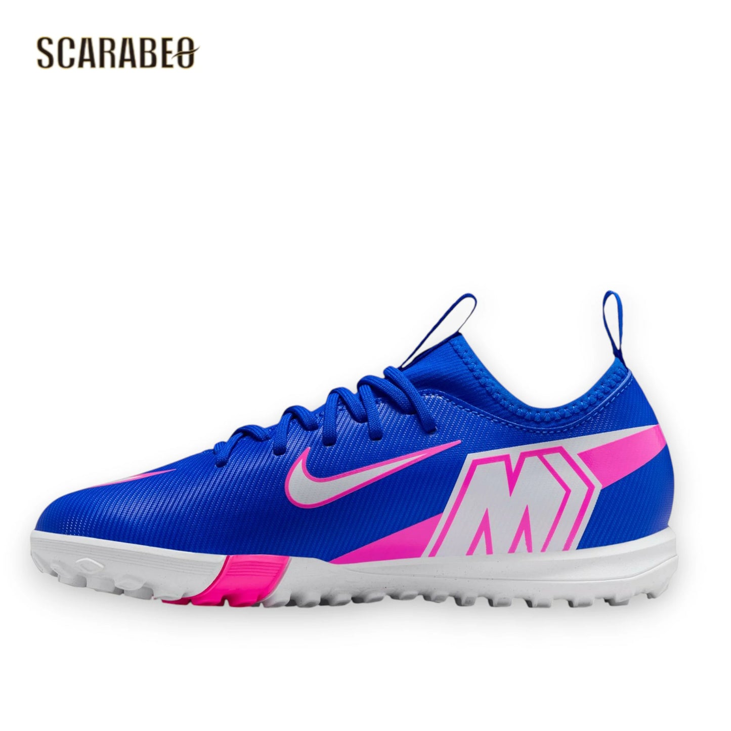ナイキ NIKE JR ズーム ヴェイパー 16 アカデミー TF FQ8284 レーサーブルー/ホワイト ジュニア トレーニングシューズ サッカー フットサル 人工芝 土 THE ATTACK PACK fq8284-446