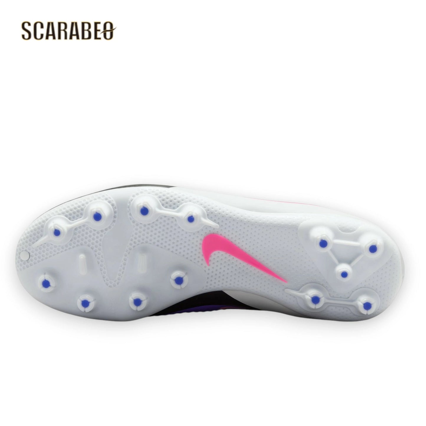 ナイキ NIKE JR ファントム 6 LOW アカデミー HG HQ2046-446 レーサーブルー/ピンクブラスト/ホワイト ジュニア サッカースパイク 土 THE ATTACK PACK hq2046-446