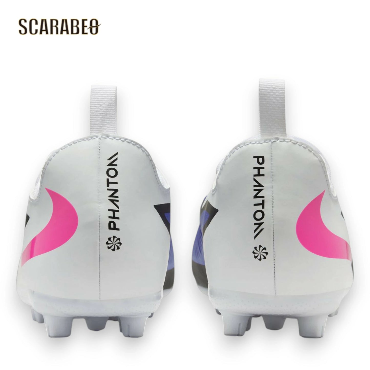 ナイキ NIKE JR ファントム 6 LOW アカデミー HG HQ2046-446 レーサーブルー/ピンクブラスト/ホワイト ジュニア サッカースパイク 土 THE ATTACK PACK hq2046-446