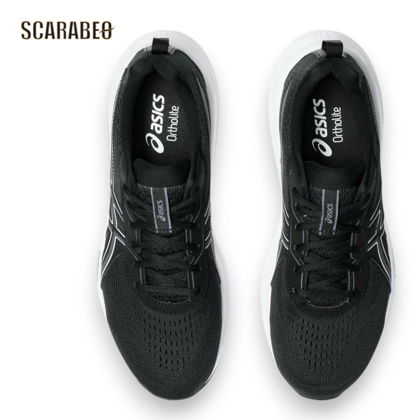 アシックス GEL-CONTEND 9 メンズ ウォーキングシューズ 1011B882-002 ブラック ホワイト asics ゲルコンテンド スニーカー 1011b882-002