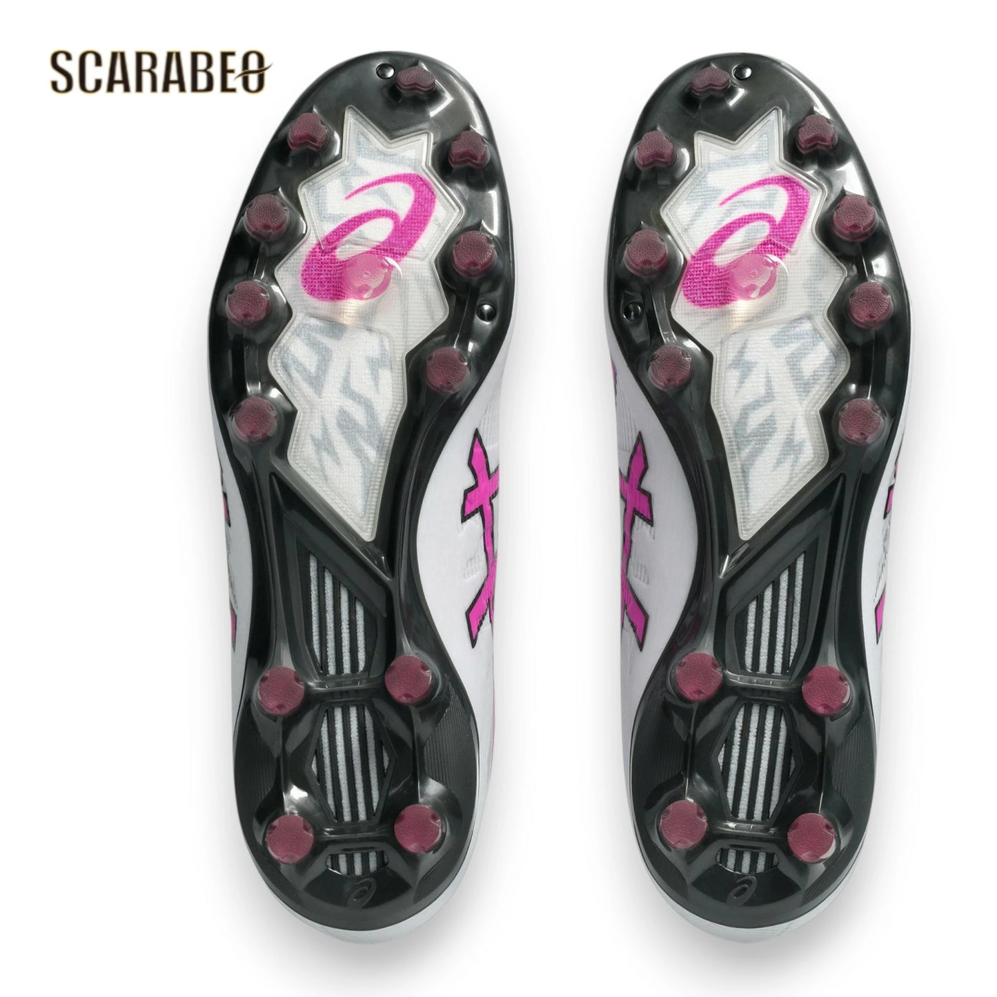 asics アシックス DS LIGHT ACROS PRO 3 1101A071 106 WHITE DIGITAL SAKURA サッカースパイク 土 人工芝 天然芝対応 1101a071-106