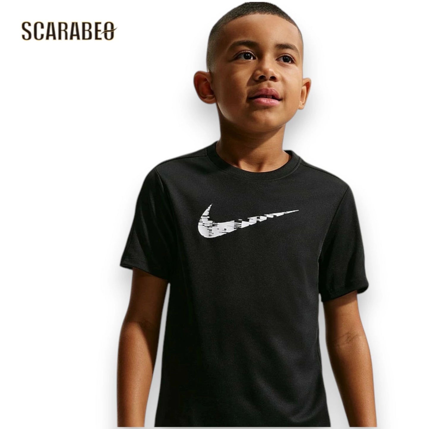 ナイキ ジュニア Dri-FIT 半袖 Tシャツ IF2434-011 NIKE キッズ 子供 スポーツウェア 吸汗速乾 ブラック if2434-011