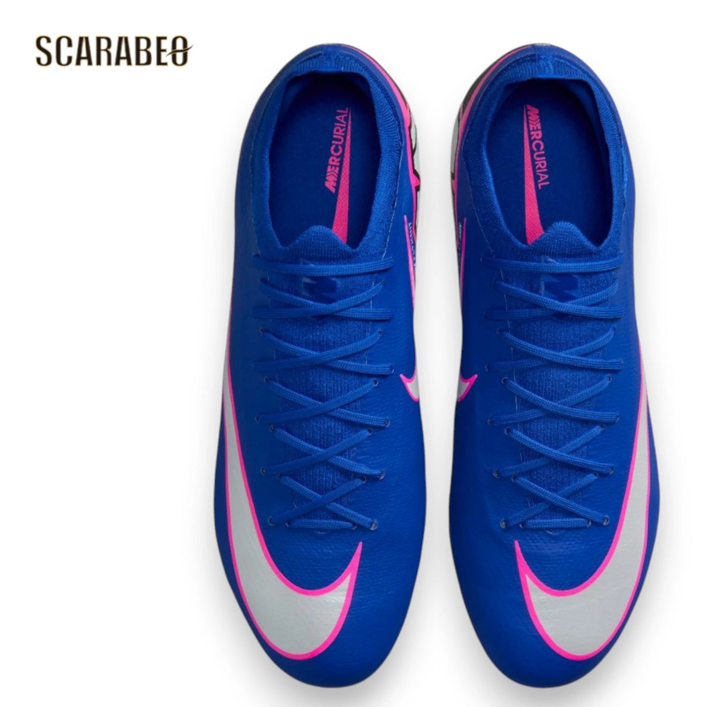 ナイキ ズーム マーキュリアル ヴェイパー 16 PRO FG メンズ サッカースパイク NIKE Mercurial Vapor 16 天然芝 レーサーブルー ホワイト fq8685-446