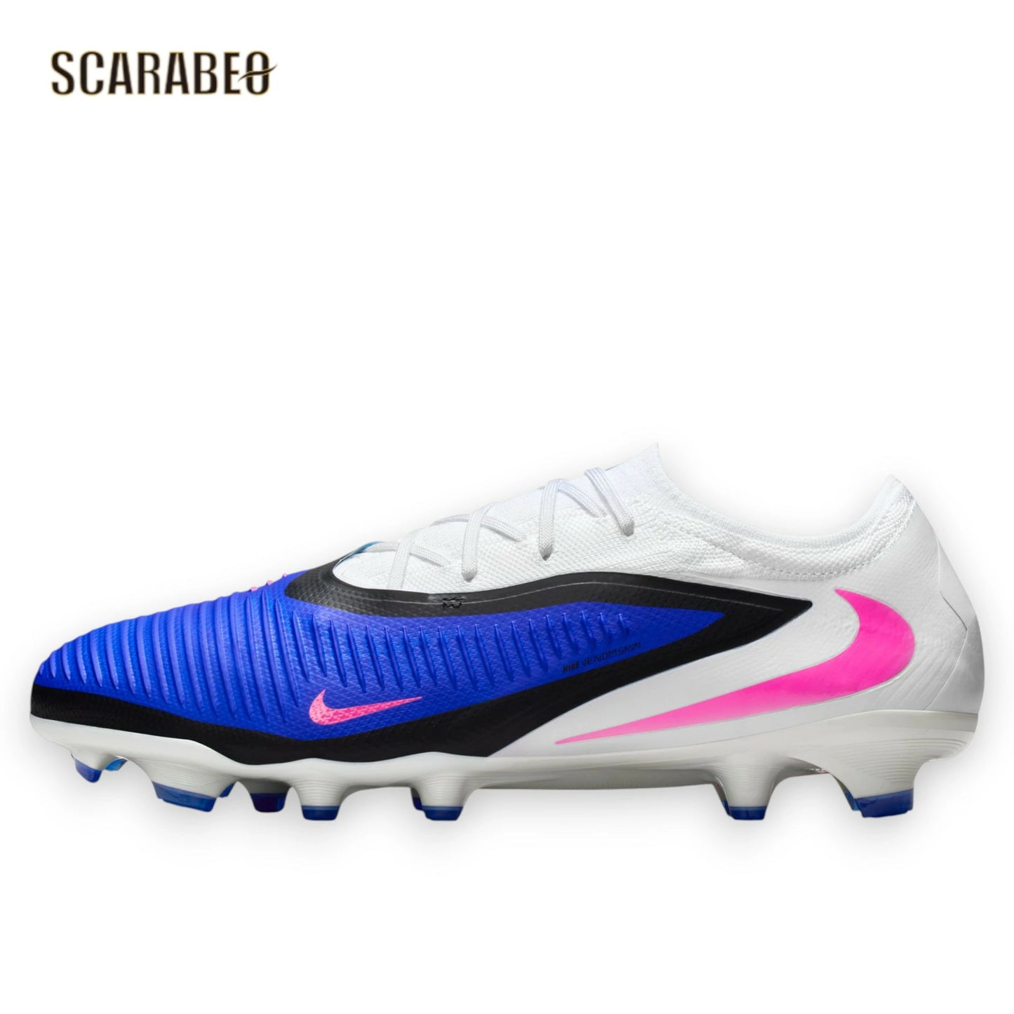 ナイキ ファントム 6 ロー プロ FG HJ4122-446 メンズ サッカースパイク NIKE PHANTOM LOW PRO 天然芝用 レーサーブルー hj4122-446