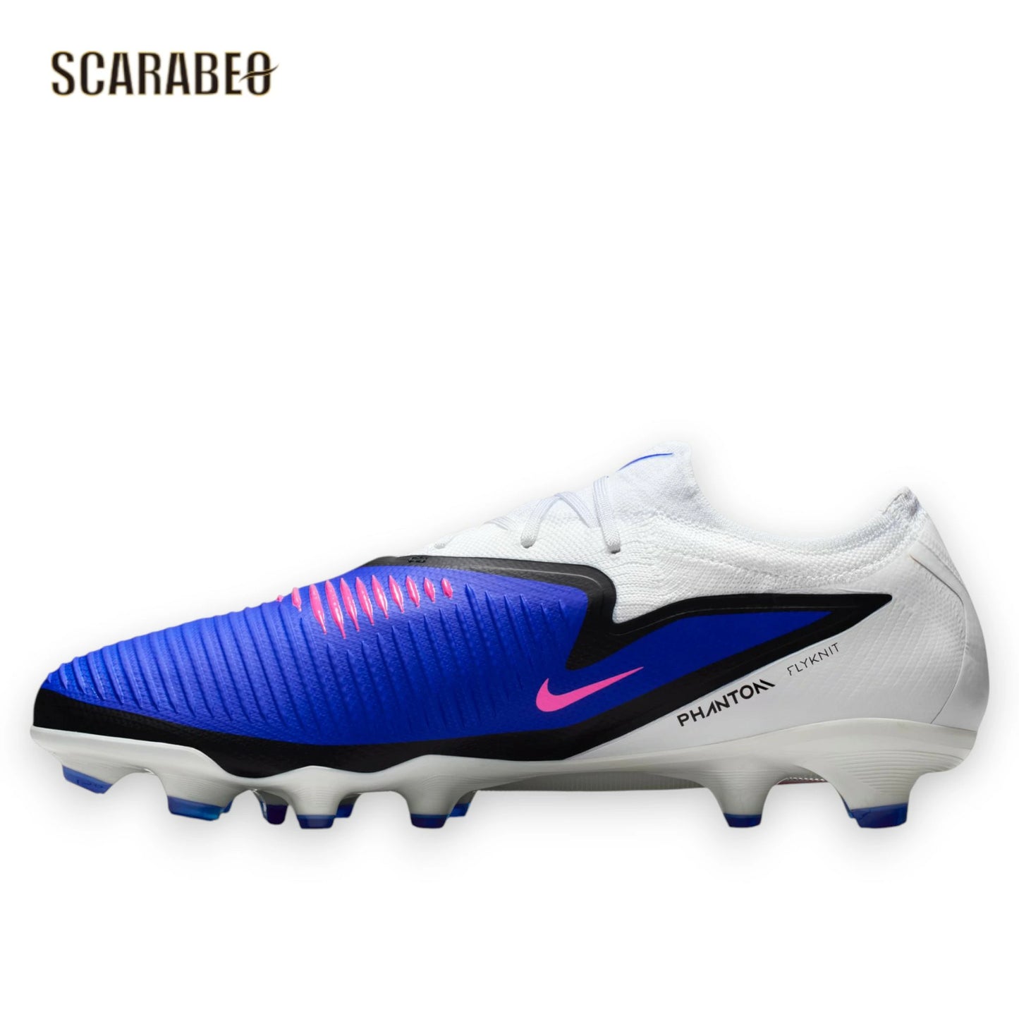 ナイキ ファントム 6 ロー プロ FG HJ4122-446 メンズ サッカースパイク NIKE PHANTOM LOW PRO 天然芝用 レーサーブルー hj4122-446