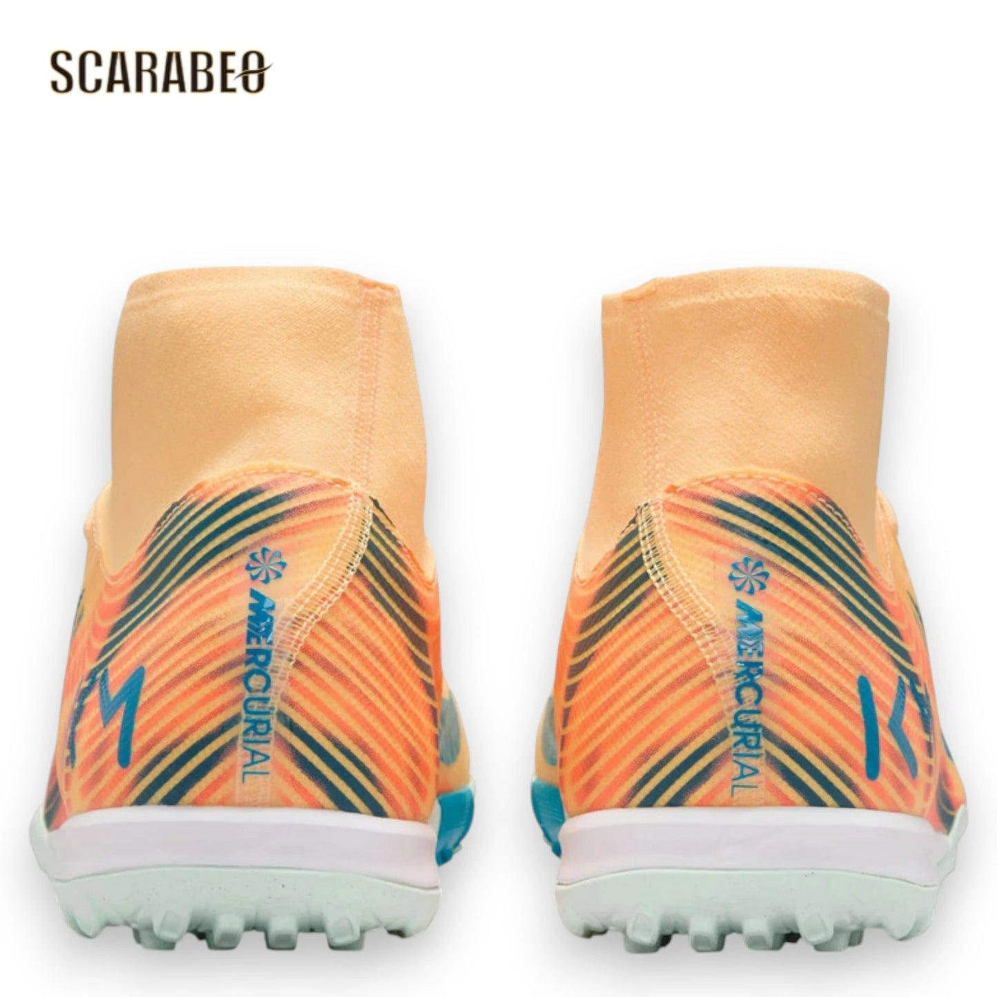 ナイキ ズーム マーキュリアル スーパーフライ 10 アカデミー KM TF FQ8333-801 メンズ サッカートレーニングシューズ NIKE エムバペ ターフ fq8333-801