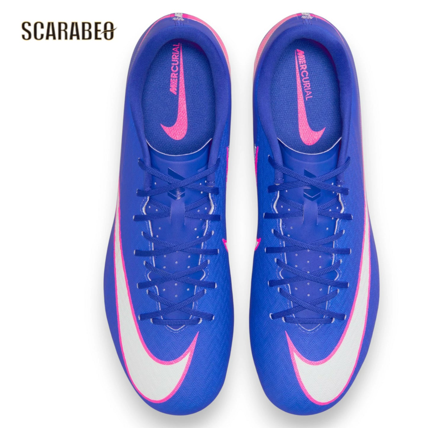 ナイキ ズーム ヴェイパー 16 アカデミー HG THE ATTACK PACK NIKE FQ8431-446 レーサーブルー×ホワイト メンズ サッカースパイク 土グラウンド fq8431-446