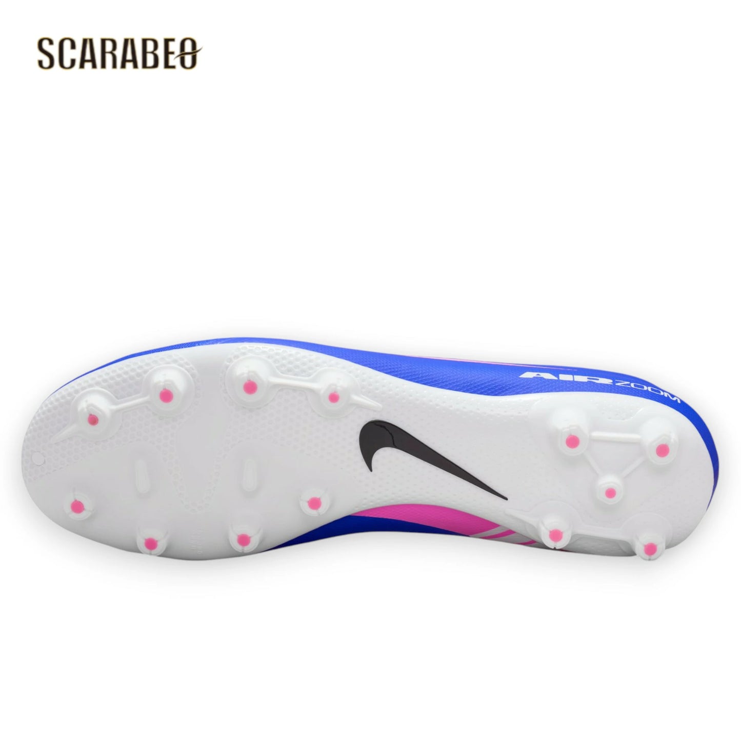 ナイキ ズーム ヴェイパー 16 アカデミー HG THE ATTACK PACK NIKE FQ8431-446 レーサーブルー×ホワイト メンズ サッカースパイク 土グラウンド fq8431-446