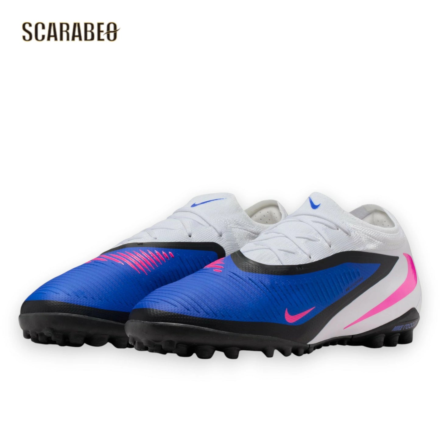 NIKE ナイキ リアクト ファントム 6 LOW PRO TF HJ4123-446 レーサーブルー×ピンクブラスト サッカー トレーニングシューズ ターフ用 hj4123-446