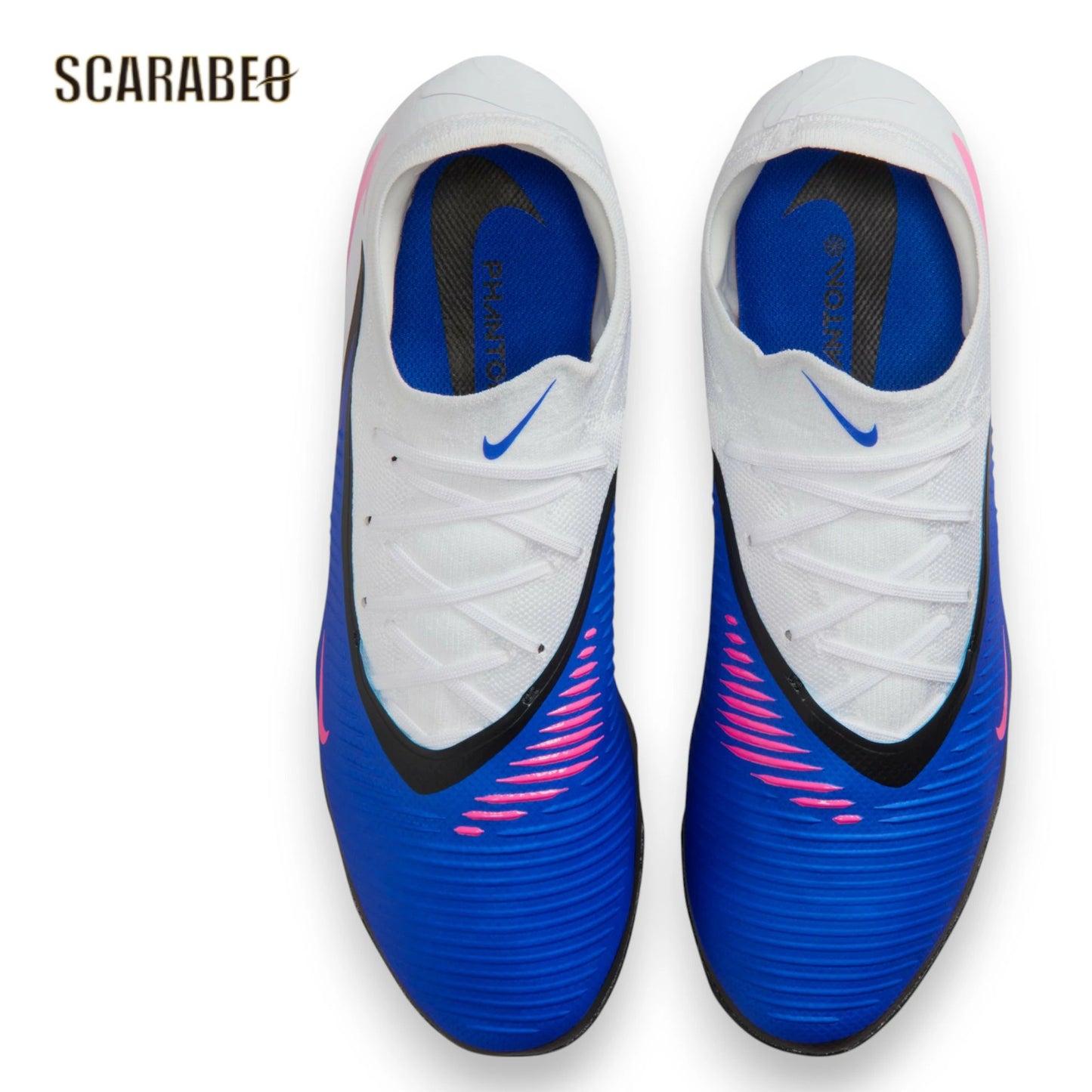 NIKE ナイキ リアクト ファントム 6 LOW PRO TF HJ4123-446 レーサーブルー×ピンクブラスト サッカー トレーニングシューズ ターフ用 hj4123-446