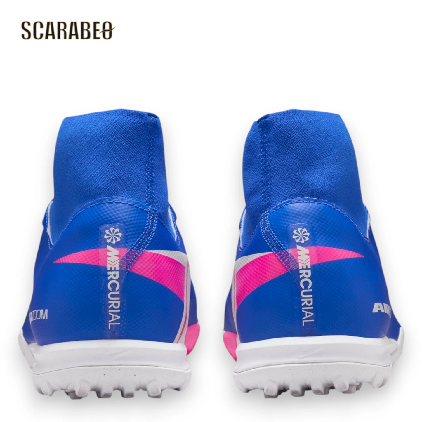 NIKE ナイキ ズーム マーキュリアル スーパーフライ 10 アカデミー TF ブルー×ホワイト サッカー トレーニングシューズ ターフ用 fq8331-446