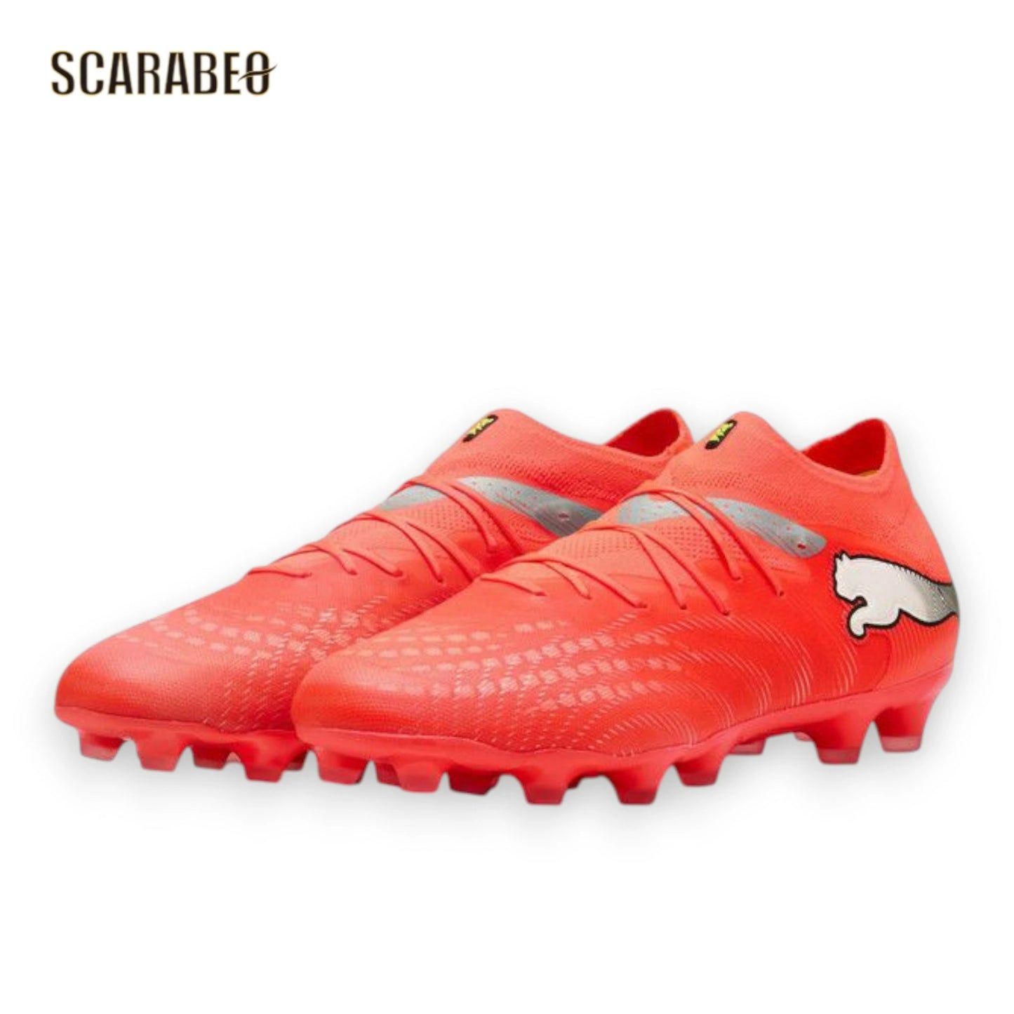 PUMA プーマ フューチャー 9 プロ HG/AG UNLEASHED PACK 108901-01 プーマレッド×ホワイト サッカースパイク 人工芝・天然芝対応 108901-01