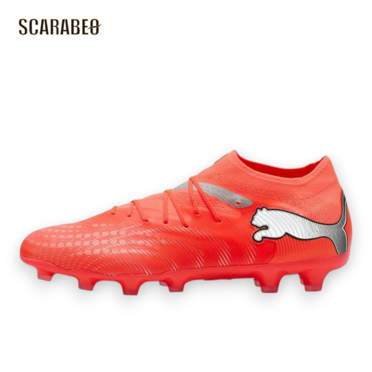 PUMA プーマ フューチャー 9 プロ HG/AG UNLEASHED PACK 108901-01 プーマレッド×ホワイト サッカースパイク 人工芝・天然芝対応 108901-01