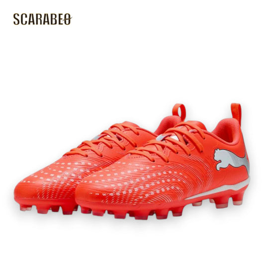 PUMA プーマ フューチャー 9 プレイ HG/AG+ MID JR UNLEASHED PACK 108932-01 プーマレッド ジュニア サッカースパイク 人工芝・土対応 108932-01