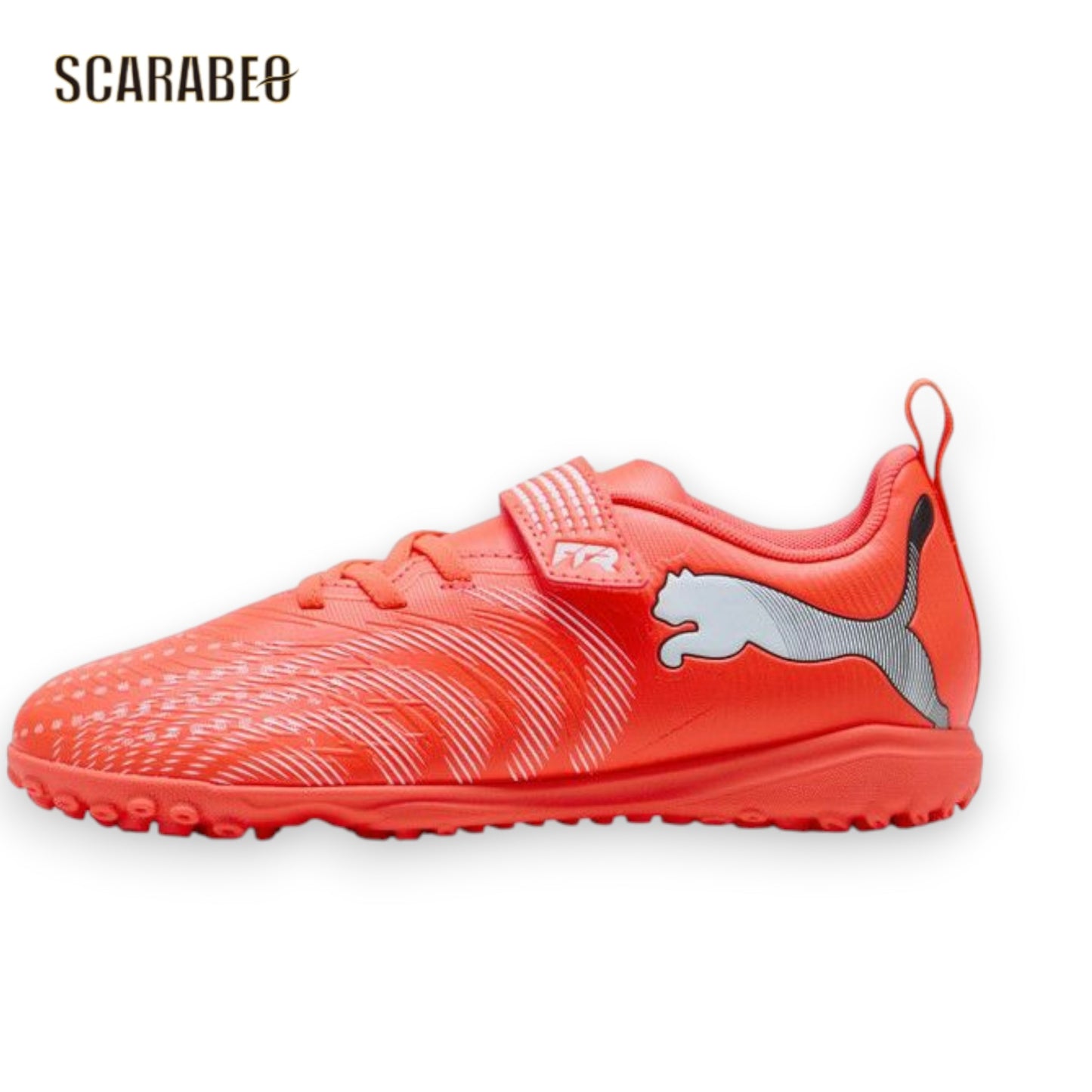 PUMAプーマフューチャー9プレイTTVJRUNLEASHEDPACK108926-01グローイングレッドジュニアサッカートレーニングシューズターフ用108926-01