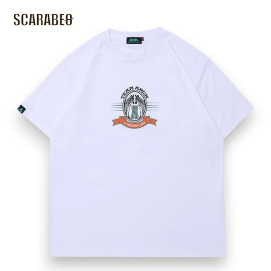 Arch team arch IV tee DRY ホワイト アーチ バスケ 半袖Tシャツ 吸汗速乾 軽量 ライフスタイル t125-162