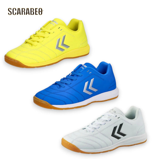 hummel ヒュンメル アピカーレ 5 IN Jr HJS5123 ジュニア フットサルシューズ インドア キッズ 子供 3E ワイド hjs5123